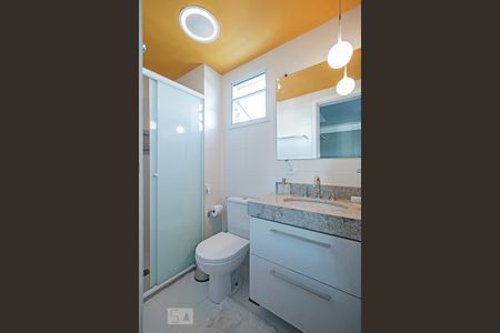 Apartamento para alugar com 110m², 1 quarto e 2 vagasBanheiro da Suite