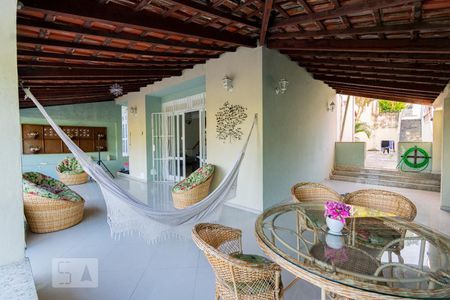 Varanda da Sala de casa à venda com 4 quartos, 564m² em Freguesia de Jacarepaguá, Rio de Janeiro