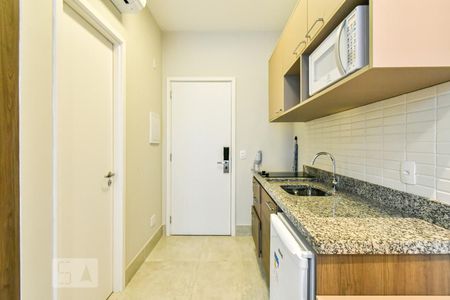 Cozinha de kitnet/studio para alugar com 1 quarto, 20m² em Centro, São Paulo