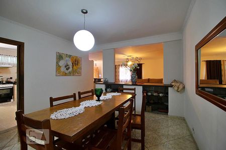 Sala de Jantar de casa à venda com 4 quartos, 320m² em Vila Humaita, Santo André