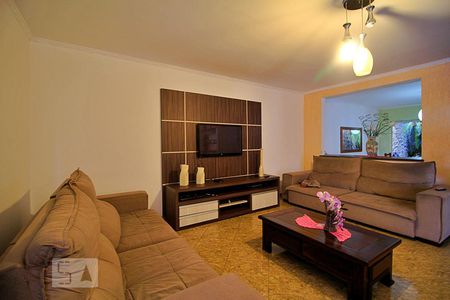 Sala de casa à venda com 4 quartos, 320m² em Vila Humaita, Santo André