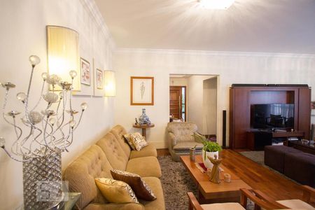Sala de Estar de casa à venda com 3 quartos, 294m² em Brooklin Paulista, São Paulo