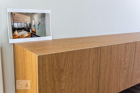 Sala/Cozinha - Detalhe - Sugestões Decorativas de apartamento para alugar com 2 quartos, 80m² em Chácara Santo Antônio (zona Sul), São Paulo