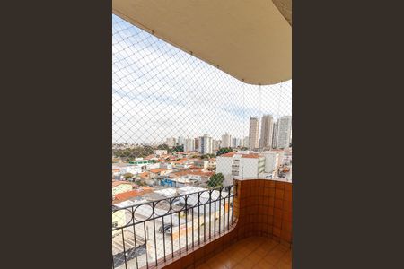 Varanda da Sala de apartamento para alugar com 3 quartos, 75m² em Vila Monte Alegre, São Paulo