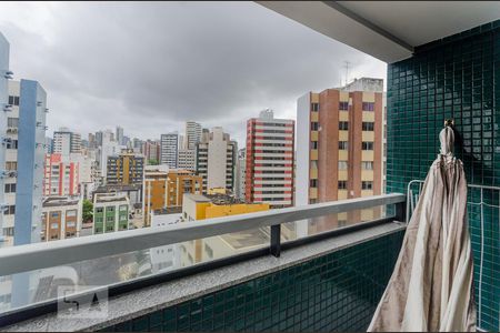 Varanda da Sala de apartamento para alugar com 1 quarto, 50m² em Pituba, Salvador