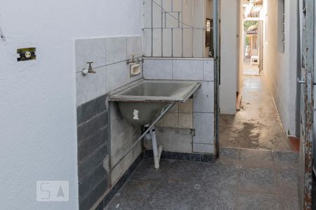 Área de Serviço de casa para alugar com 1 quarto, 35m² em Vila Guarani, São Paulo