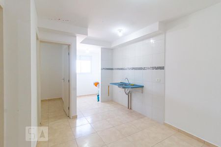 Sala/Cozinha de apartamento para alugar com 2 quartos, 43m² em Vila Nhocuné, São Paulo
