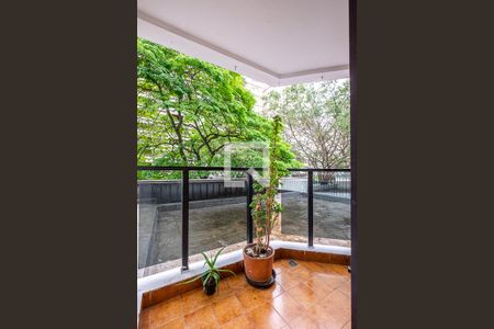 Sala - Varanda de apartamento para alugar com 1 quarto, 35m² em Jardim Paulista, São Paulo