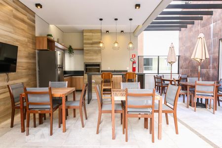 Área comum - Churrasqueira de apartamento para alugar com 1 quarto, 42m² em Altos do Esplanada, São José dos Campos