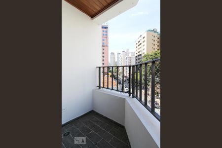 Varanda da Sala de apartamento para alugar com 1 quarto, 40m² em Vila Nova Conceição, São Paulo