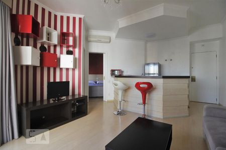 Sala de apartamento para alugar com 1 quarto, 48m² em Jardim Ampliação, São Paulo