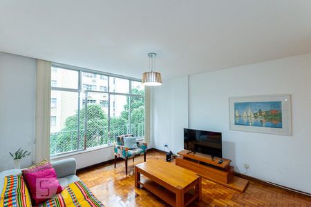 Sala de apartamento para alugar com 2 quartos, 60m² em Icaraí, Niterói