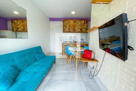 Sala/Cozinha de apartamento para alugar com 1 quarto, 30m² em Alto de Pinheiros, São Paulo