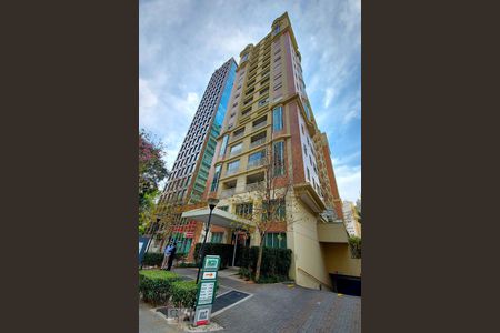 Apartamento para alugar com 45m², 1 quarto e 1 vagaFachada