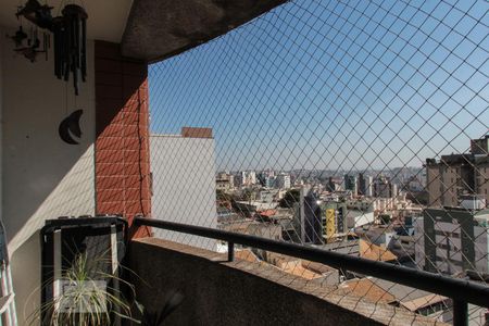 Varanda da Sala de apartamento à venda com 3 quartos, 89m² em Sagrada Família, Belo Horizonte