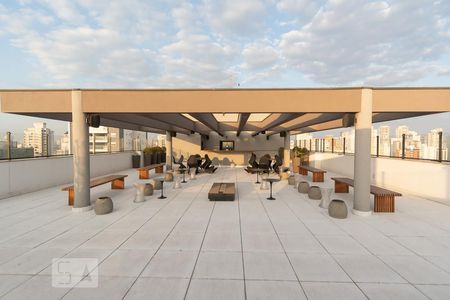 Studio para alugar com 29m², 1 quarto e 1 vagaSalão De Festas Cobertura