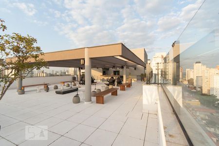 Studio para alugar com 29m², 1 quarto e 1 vagaSalão De Festas Cobertura