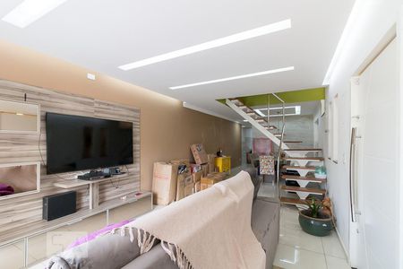 Sala de estar de casa à venda com 3 quartos, 260m² em Parque Continental, Guarulhos