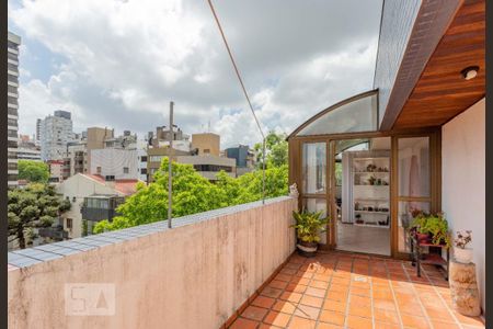 Varanda de apartamento para alugar com 2 quartos, 140m² em Petrópolis, Porto Alegre