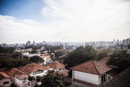 Vista do Quarto de apartamento para alugar com 1 quarto, 44m² em Higienópolis, São Paulo
