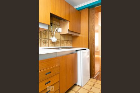 Cozinha de apartamento para alugar com 1 quarto, 28m² em Jardim Paulista, São Paulo