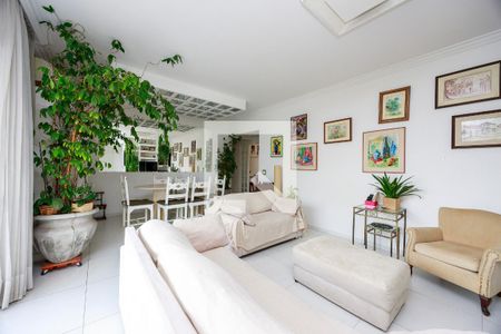 Sala de apartamento à venda com 3 quartos, 153m² em Campo Belo, São Paulo