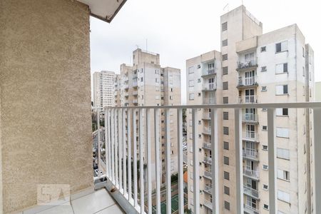 Varanda da Sala de apartamento à venda com 2 quartos, 47m² em Taboão, São Paulo