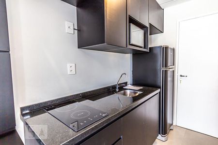 Studio para alugar com 23m², 1 quarto e sem vaga Studio para alugar com 23m², 1 quarto e sem vagaCozinha