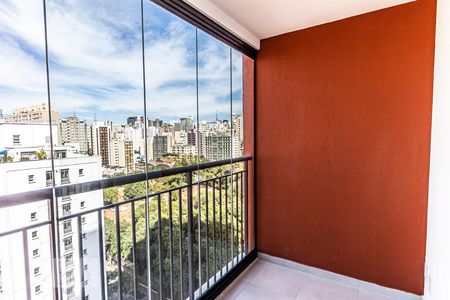 Studio para alugar com 23m², 1 quarto e sem vaga Studio para alugar com 23m², 1 quarto e sem vagaVaranda