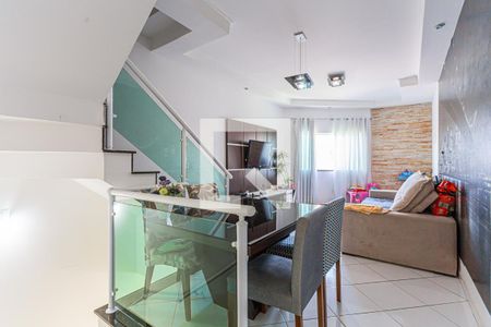 Sala de casa à venda com 2 quartos, 80m² em Vila Bela Vista, Santo André