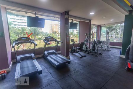 Área comum - Academia de apartamento à venda com 2 quartos, 80m² em Jacarepaguá, Rio de Janeiro