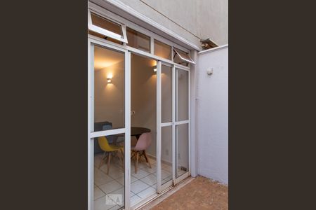 Casa para alugar com 58m², 1 quarto e 1 vagaSala - Área externa