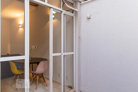 Casa para alugar com 58m², 1 quarto e 1 vagaSala - Área externa