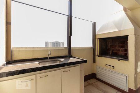 Varanda Gourmet de apartamento à venda com 3 quartos, 132m² em Cambuci, São Paulo
