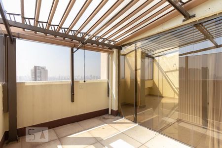 Varanda Gourmet de apartamento à venda com 3 quartos, 132m² em Cambuci, São Paulo