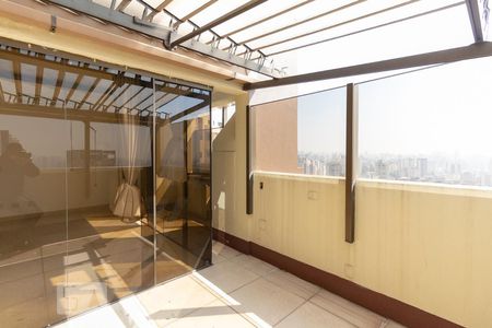 Varanda Gourmet de apartamento à venda com 3 quartos, 132m² em Cambuci, São Paulo