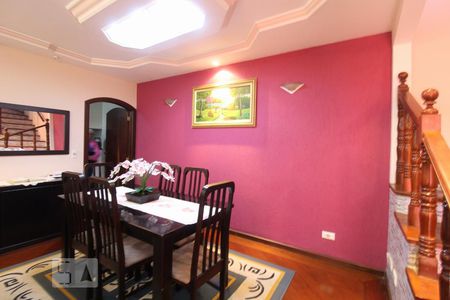 Sala jantar de casa à venda com 3 quartos, 232m² em Parque Marajoara, Santo André