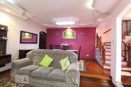 Sala de casa à venda com 3 quartos, 232m² em Parque Marajoara, Santo André