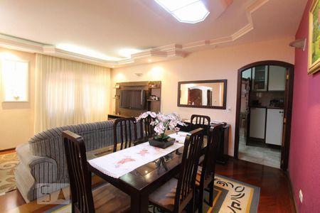 Sala jantar de casa à venda com 3 quartos, 232m² em Parque Marajoara, Santo André