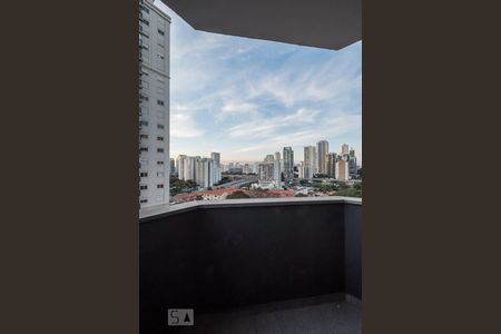 Varanda  de apartamento para alugar com 1 quarto, 36m² em Brooklin Paulista, São Paulo
