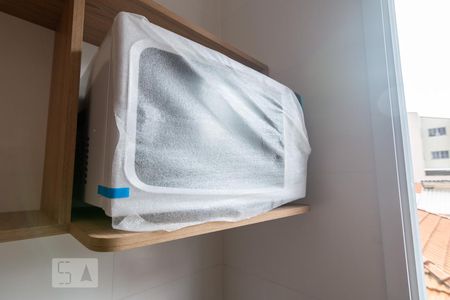 Cozinha de kitnet/studio para alugar com 1 quarto, 11m² em Vila São Pedro, Santo André