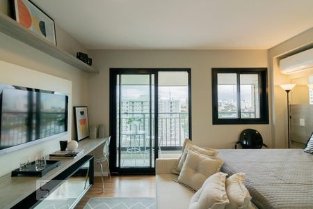 Studio de kitnet/studio para alugar com 1 quarto, 28m² em Indianópolis, São Paulo