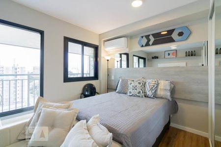 Studio de kitnet/studio para alugar com 1 quarto, 28m² em Indianópolis, São Paulo