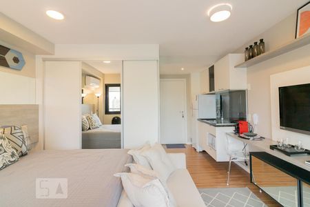Studio de kitnet/studio para alugar com 1 quarto, 28m² em Indianópolis, São Paulo