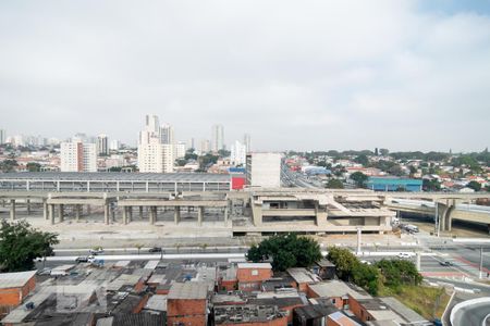 Varanda - Vista de kitnet/studio para alugar com 1 quarto, 34m² em Jardim Aeroporto, São Paulo