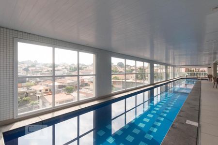 Piscina Coberta de kitnet/studio para alugar com 1 quarto, 34m² em Jardim Aeroporto, São Paulo