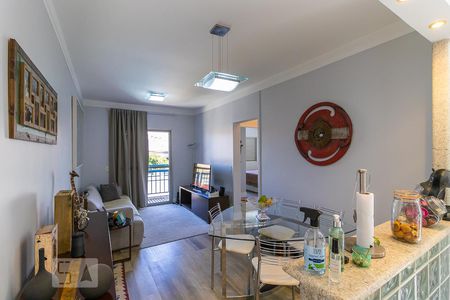 Sala de apartamento à venda com 2 quartos, 65m² em Vila Industrial, Campinas