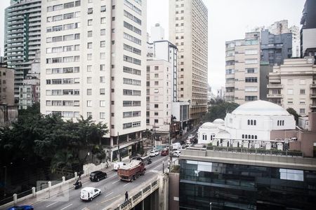 Vista da Varanda de apartamento para alugar com 1 quarto, 45m² em Bela Vista, São Paulo