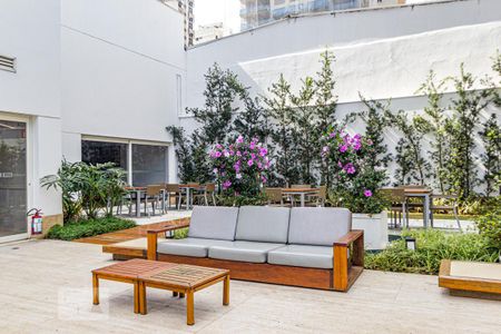 Área comum de apartamento para alugar com 1 quarto, 62m² em Itaim Bibi, São Paulo