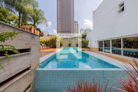 Apartamento para alugar com 62m², 1 quarto e 2 vagas Apartamento para alugar com 62m², 1 quarto e 2 vagasÁrea comum - Piscina